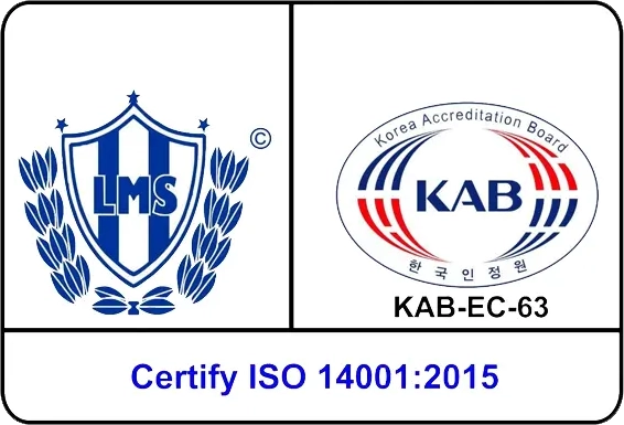 ISO-Certified 14001-2015
